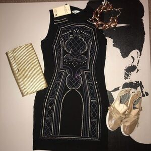 Say What? | Beaded Embellished Sleeveless Dress​